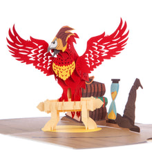 Load image into Gallery viewer, Harry Potter Fawkes Pop Up Cards
