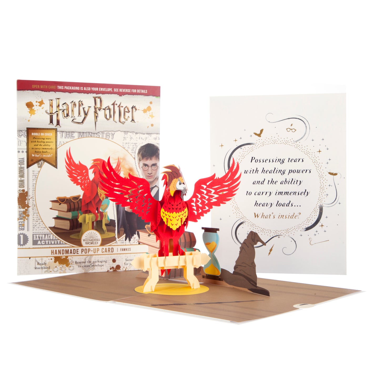 Harry Potter Fawkes Pop Up Cards