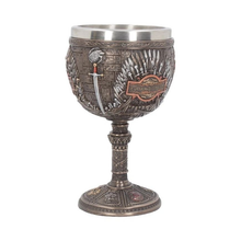 Load image into Gallery viewer, Game of Thrones Iron Throne Chalice 17cm
