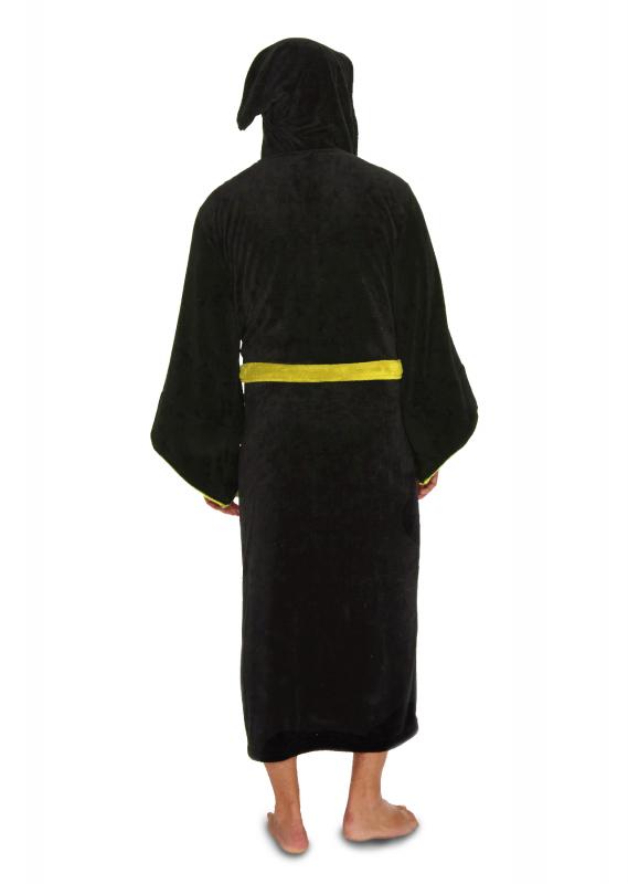 Unisex Harry Potter Hufflepuff Fleece Bathrobe Men or Women