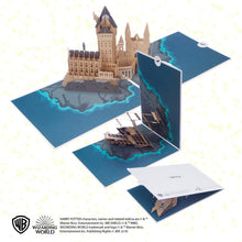 Load image into Gallery viewer, Harry Potter Hogwarts Pop Up Card
