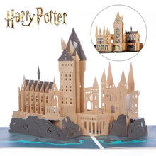 Load image into Gallery viewer, Harry Potter Hogwarts Pop Up Card
