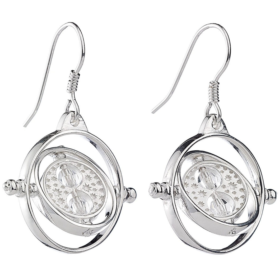Harry Potter Time Turner Drop Earrings with Crystal Elements