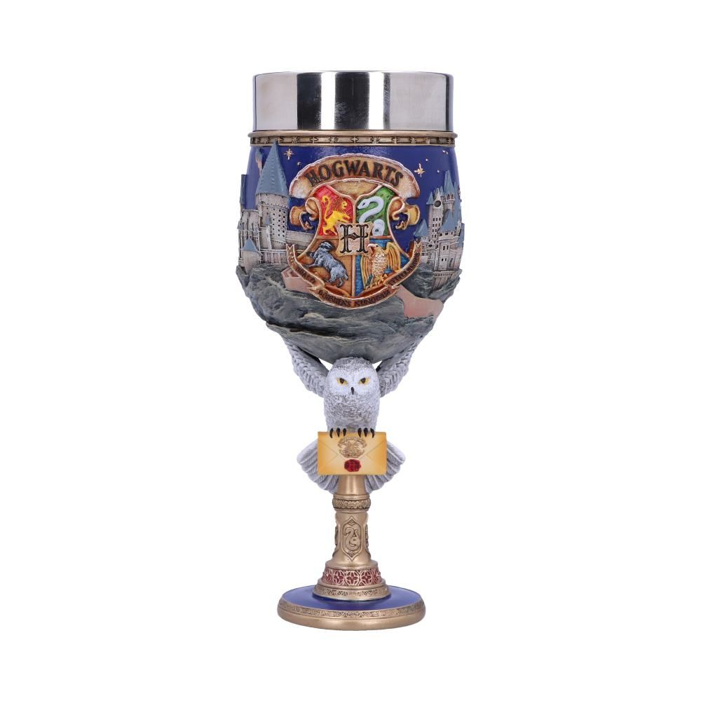 Harry Potter Hogwarts Collectible Goblet 19.5cm – Official Hogwarts Crest Goblet