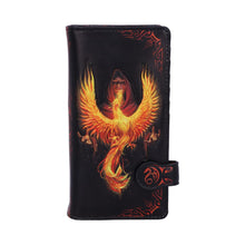 Load image into Gallery viewer, Phoenix Rising Embossed Purse by Anne Stokes 18.5cm
