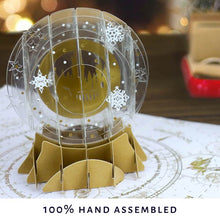 Load image into Gallery viewer, Hogwarts Snowglobe Pop Up Card
