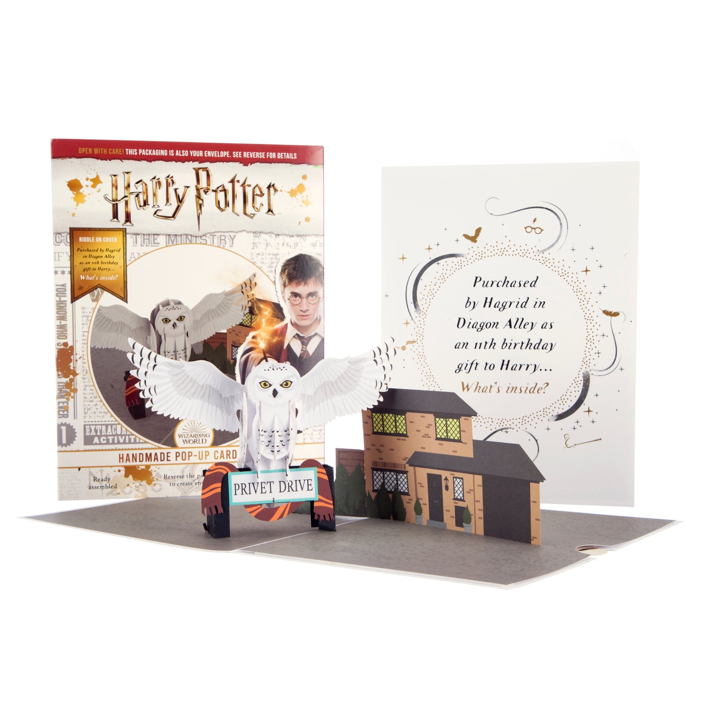 Harry Potter Hedwig Pop Up Card