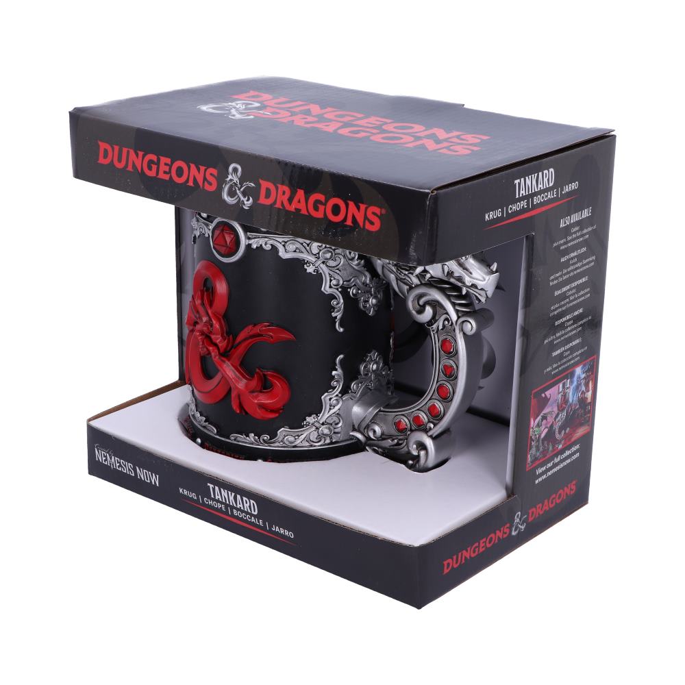 Official D&D Tankard packaging