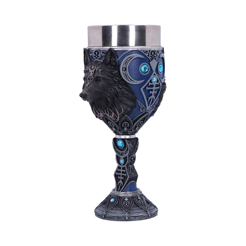 Side view of Wolf Moon Goblet