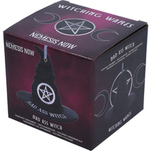 Load image into Gallery viewer, Bad Ass Witch Hanging Ornament 9cm
