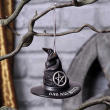 Load image into Gallery viewer, Bad Ass Witch Hanging Ornament 9cm
