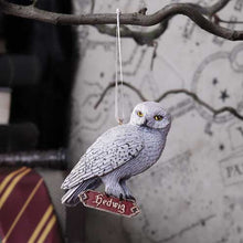 Load image into Gallery viewer, Harry Potter Hedwig&#39;s Rest Hanging Ornament 9cm
