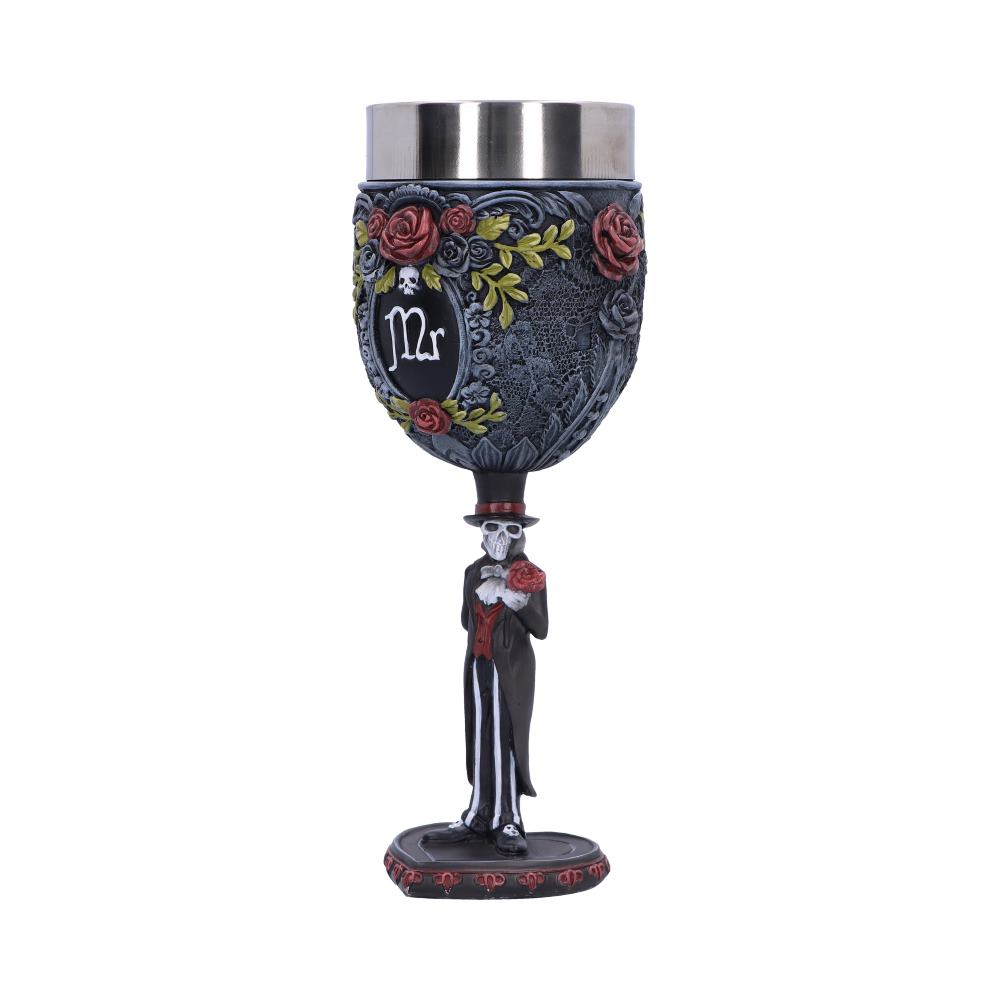 Side view of Mr Goblet with stainless steel insert