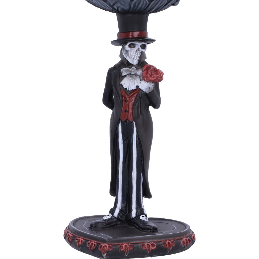 Skeleton groom collectible goblet