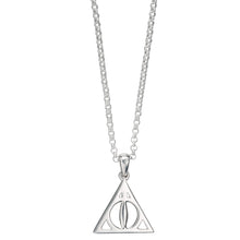 Load image into Gallery viewer, Harry Potter Sterling Silver Deathly Hallows Necklace

