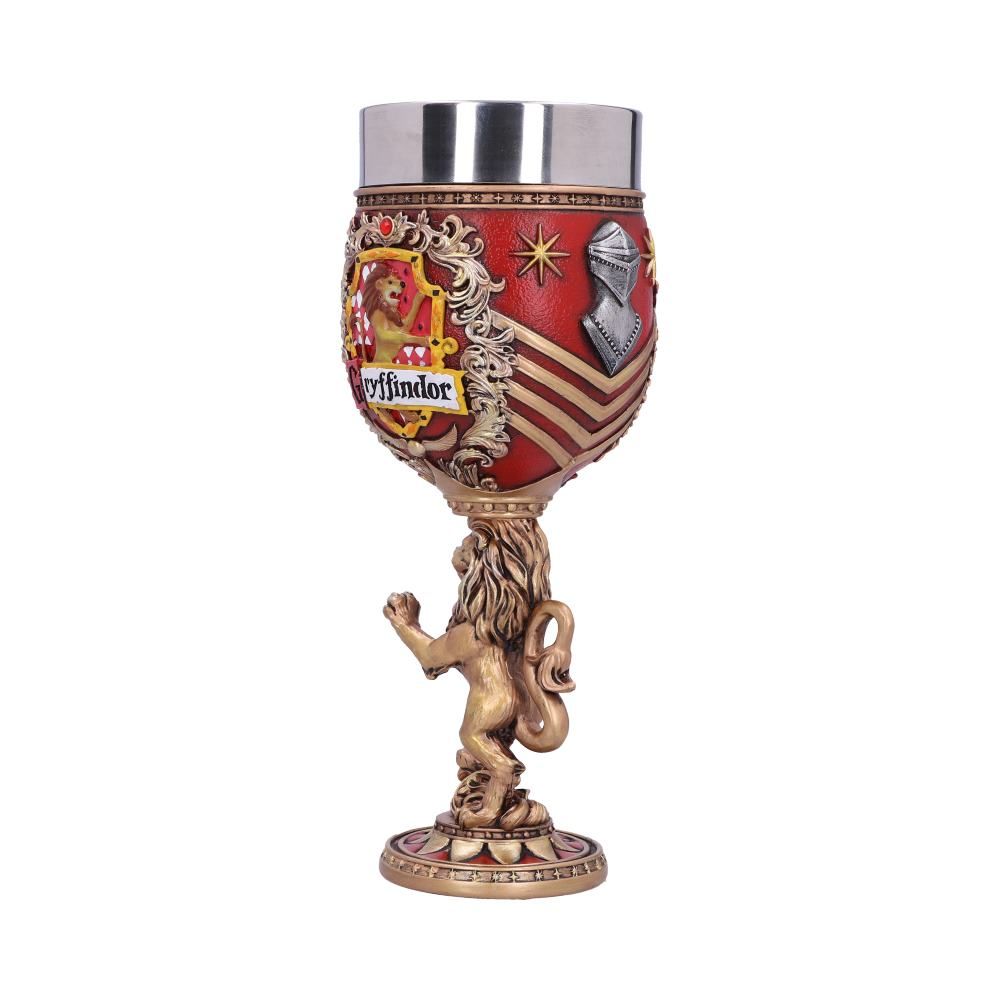 Side view of Harry Potter Gryffindor Goblet with stainless steel insert