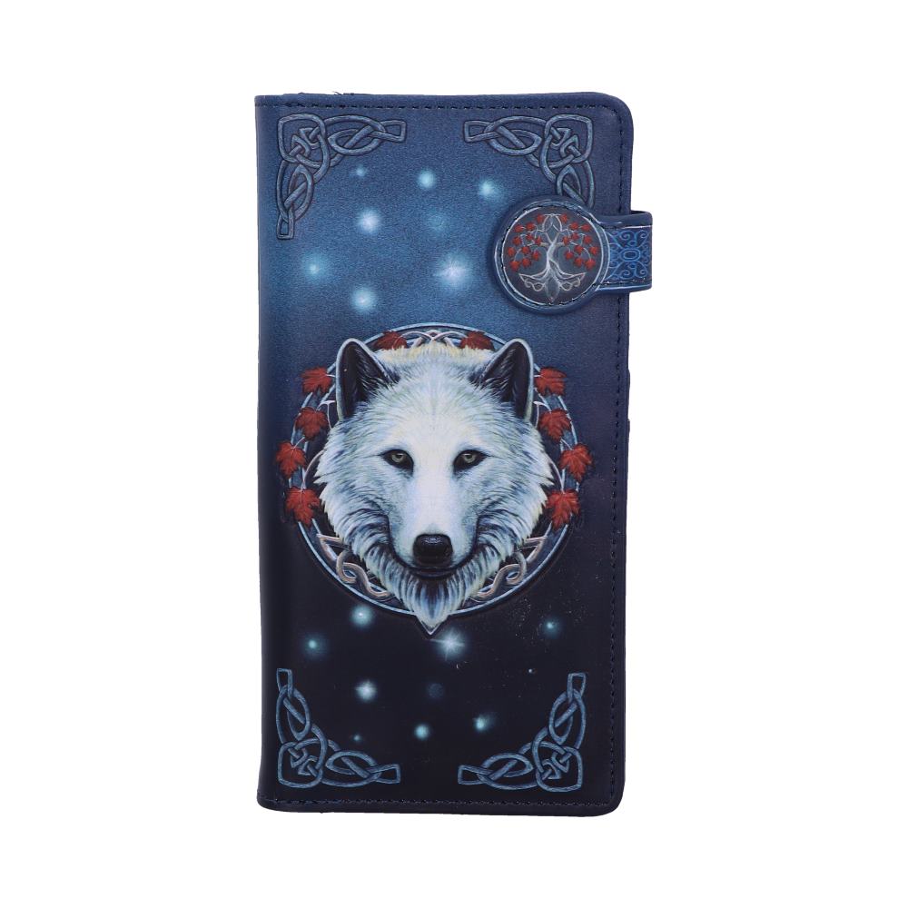 Guardian of the Fall Embossed Purse by Lisa Parker 18.5cm