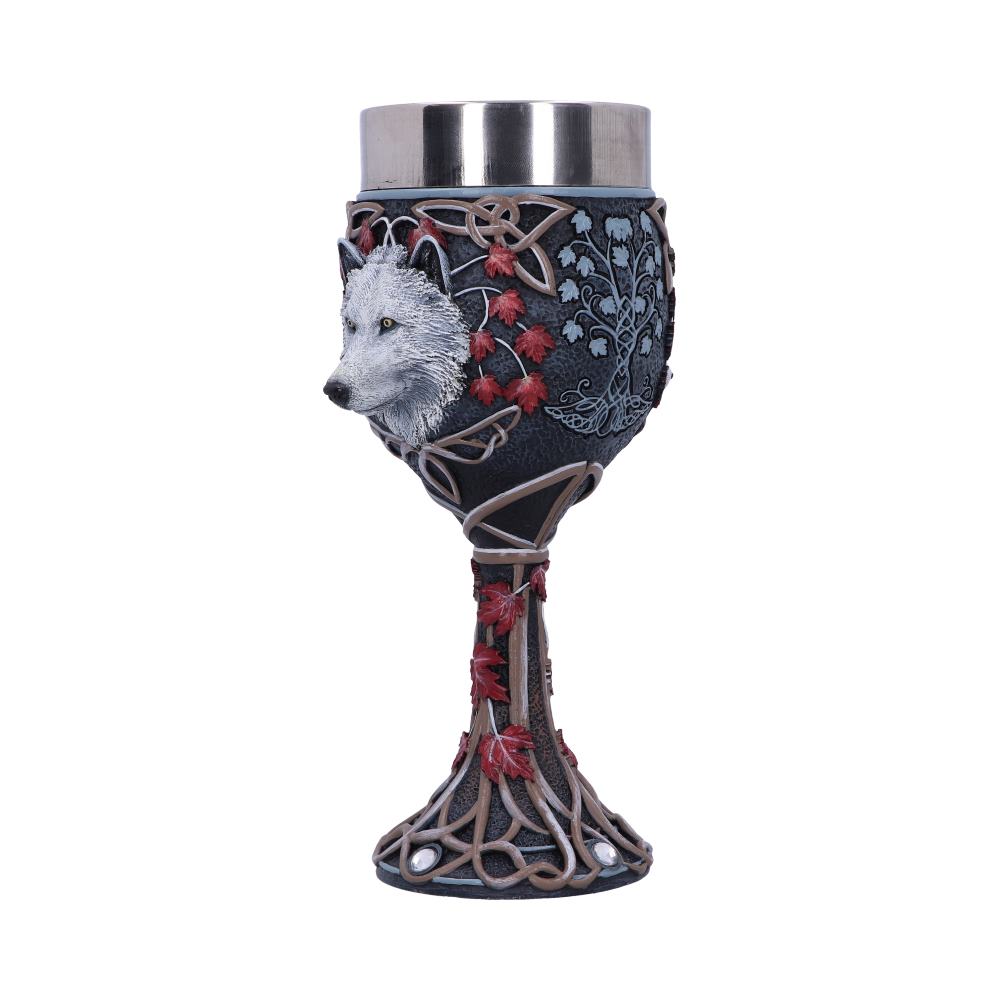 Guardian of the Fall Goblet by Lisa Parker 19.5cm