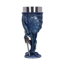 Load image into Gallery viewer, Sea Blade Goblet by Ruth Thompson 17.8cm

