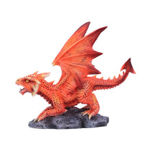 Load image into Gallery viewer, Small Fire Dragon by Anne Stokes 13cm
