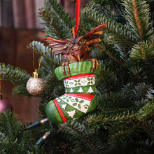 Load image into Gallery viewer, Gremlins Mohawk in Stocking Hanging Ornament 12cm

