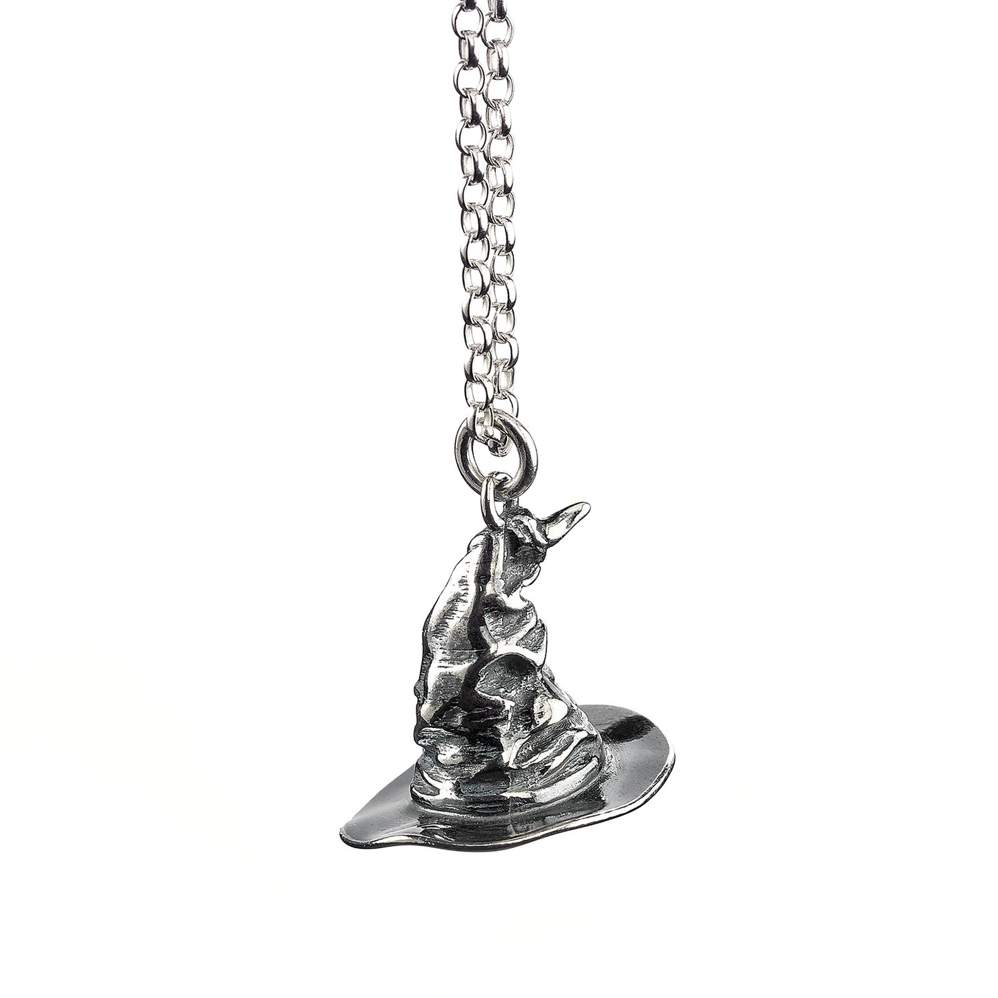 Harry Potter Sterling Silver Sorting Hat Necklace