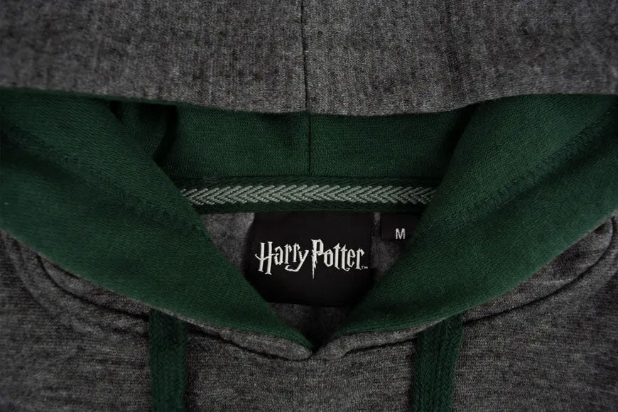 Harry Potter Unisex Slytherin Hooded Hoodie