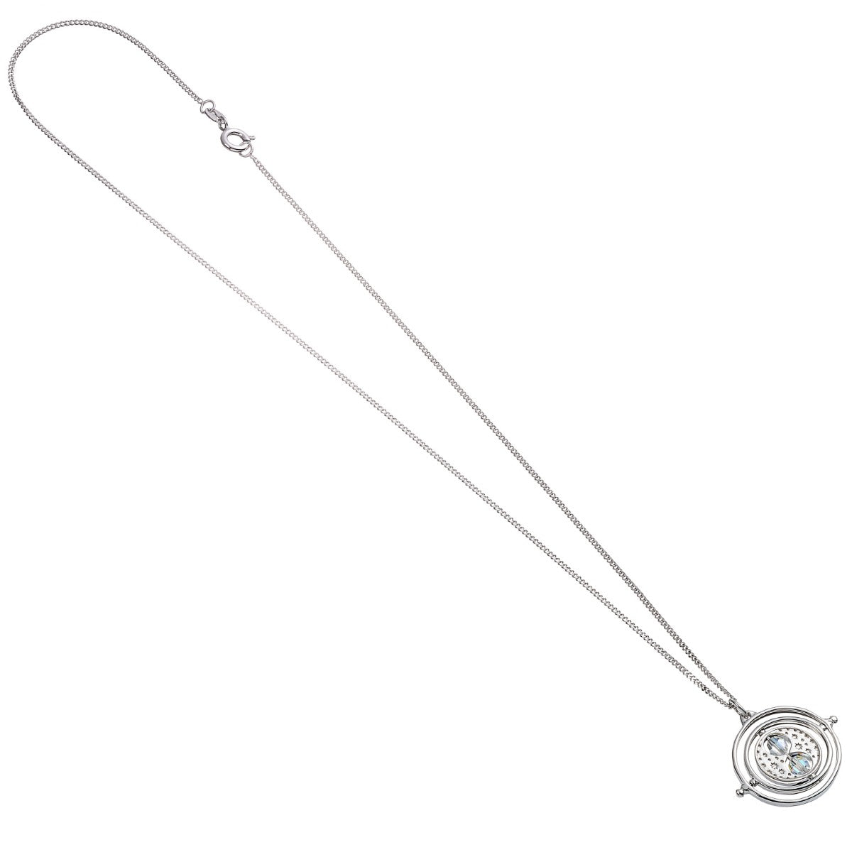 Harry Potter Embellished With Crystals Time Turner Necklace