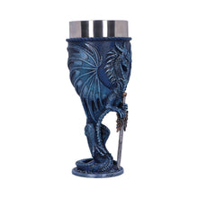 Load image into Gallery viewer, Sea Blade Goblet by Ruth Thompson 17.8cm
