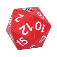 Load image into Gallery viewer, Dungeons &amp; Dragons D20 Dice Box 13.5cm
