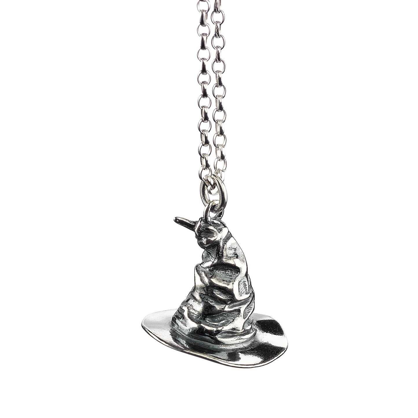 Harry Potter Sterling Silver Sorting Hat Necklace