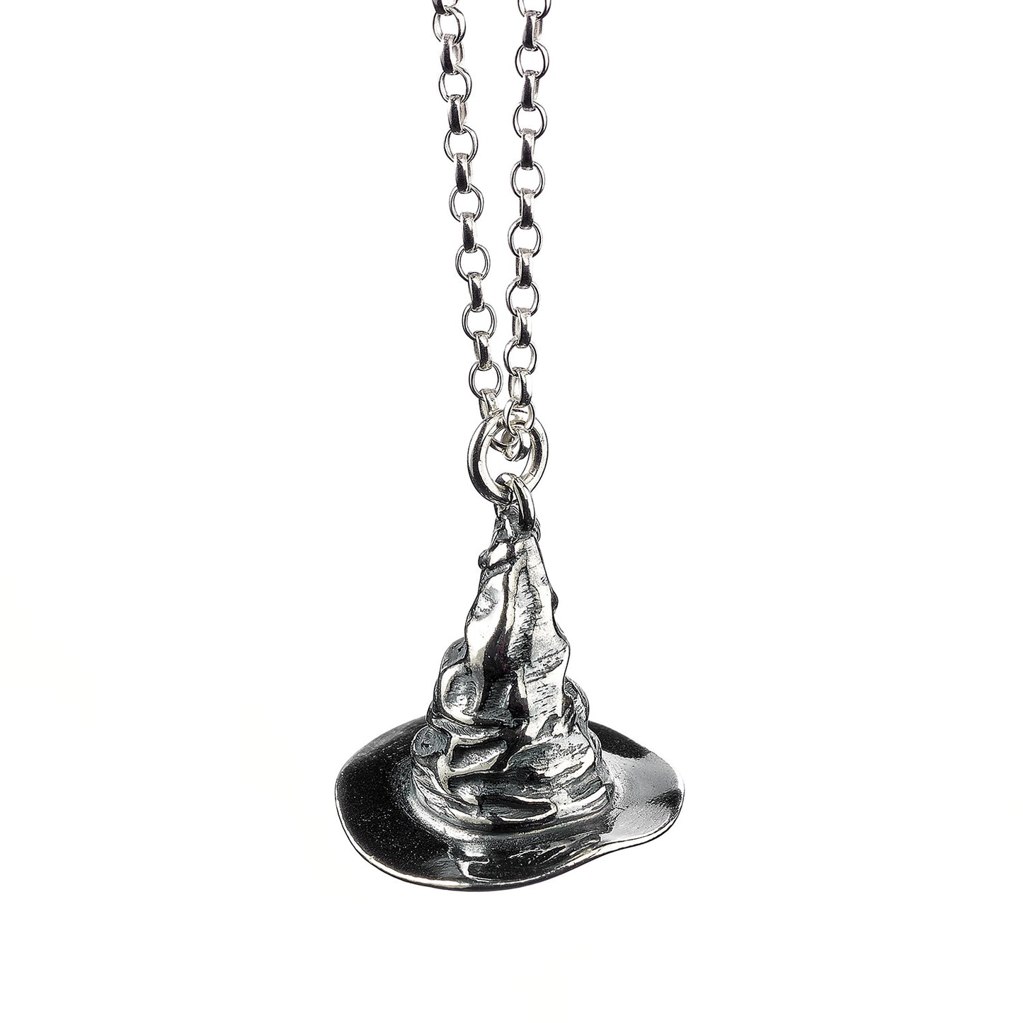 Harry Potter Sterling Silver Sorting Hat Necklace