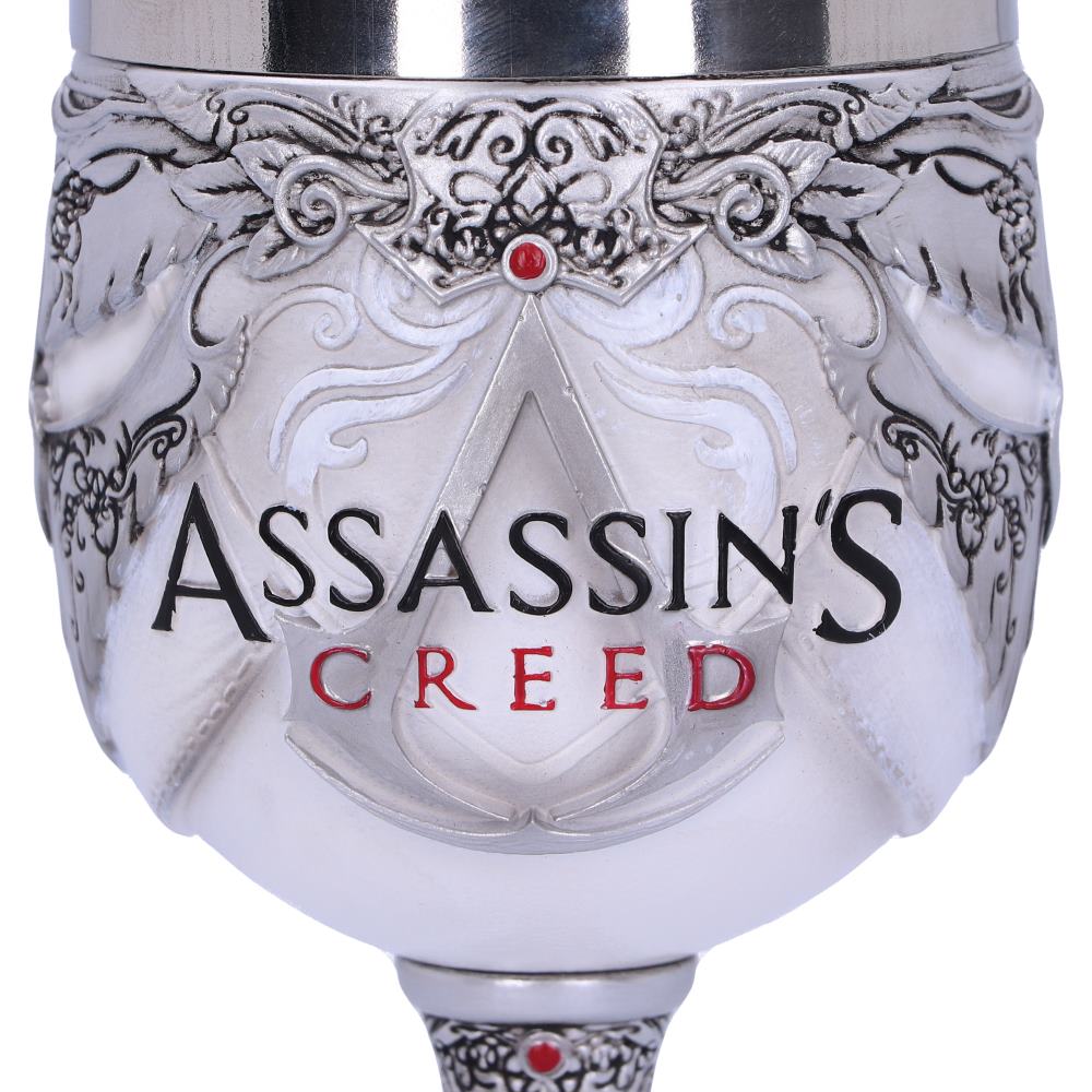 Close-up of Assassin's Creed collectible chalice