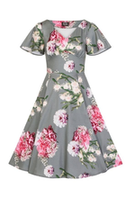 Load image into Gallery viewer, Hearts &amp; Roses Lamour Swing Dress

