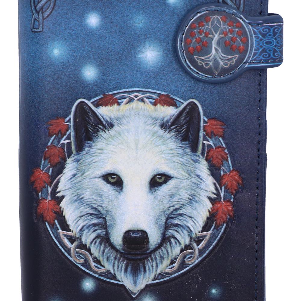 Guardian of the Fall Embossed Purse by Lisa Parker 18.5cm