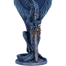 Load image into Gallery viewer, Sea Blade Goblet by Ruth Thompson 17.8cm

