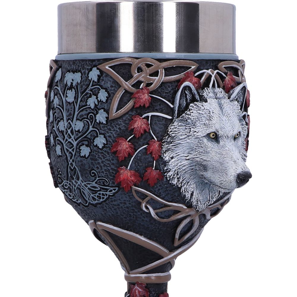 Guardian of the Fall Goblet by Lisa Parker 19.5cm