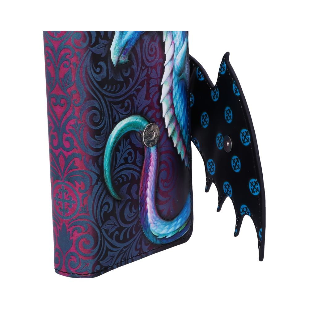 Take Flight Embossed Purse (Blue) 18.5cm