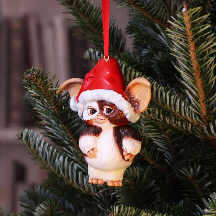 Gremlins Gizmo Santa Hanging Ornament 10.5cm
