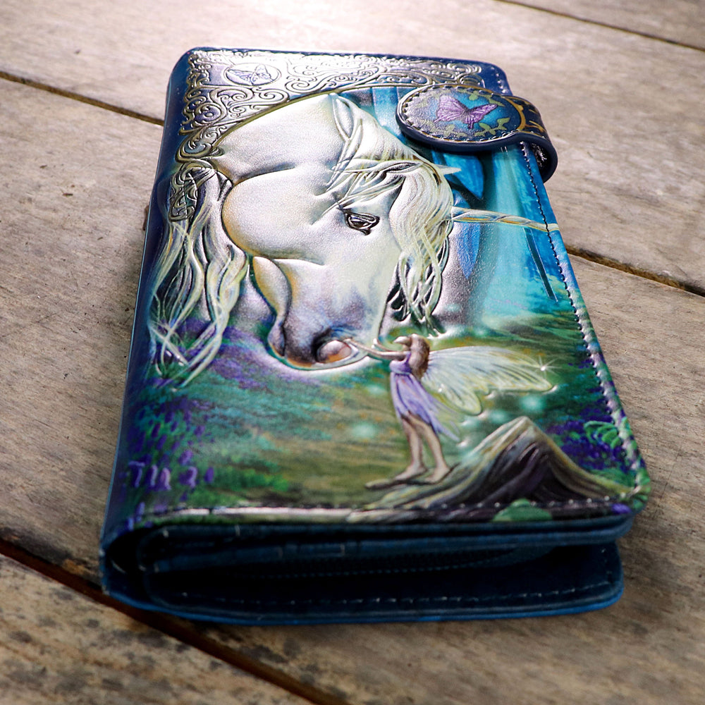 Fairy Whispers Embossed Purse by Lisa Parker 18.5cm
