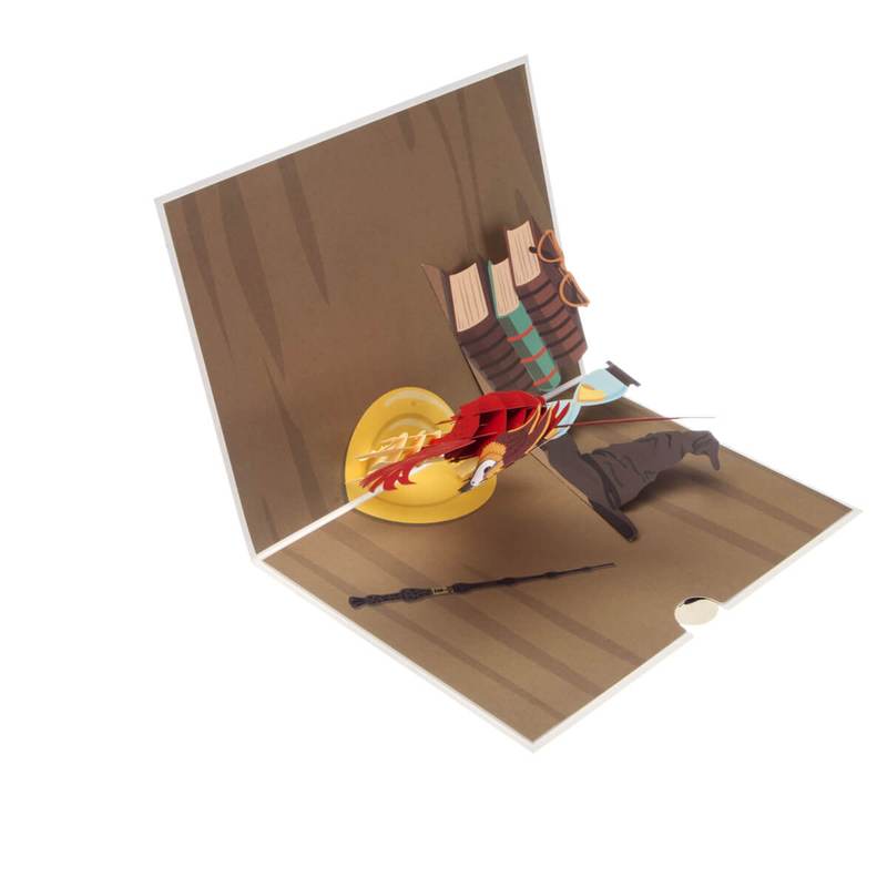 Harry Potter Fawkes Pop Up Cards