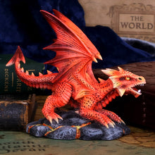 Load image into Gallery viewer, Small Fire Dragon by Anne Stokes 13cm
