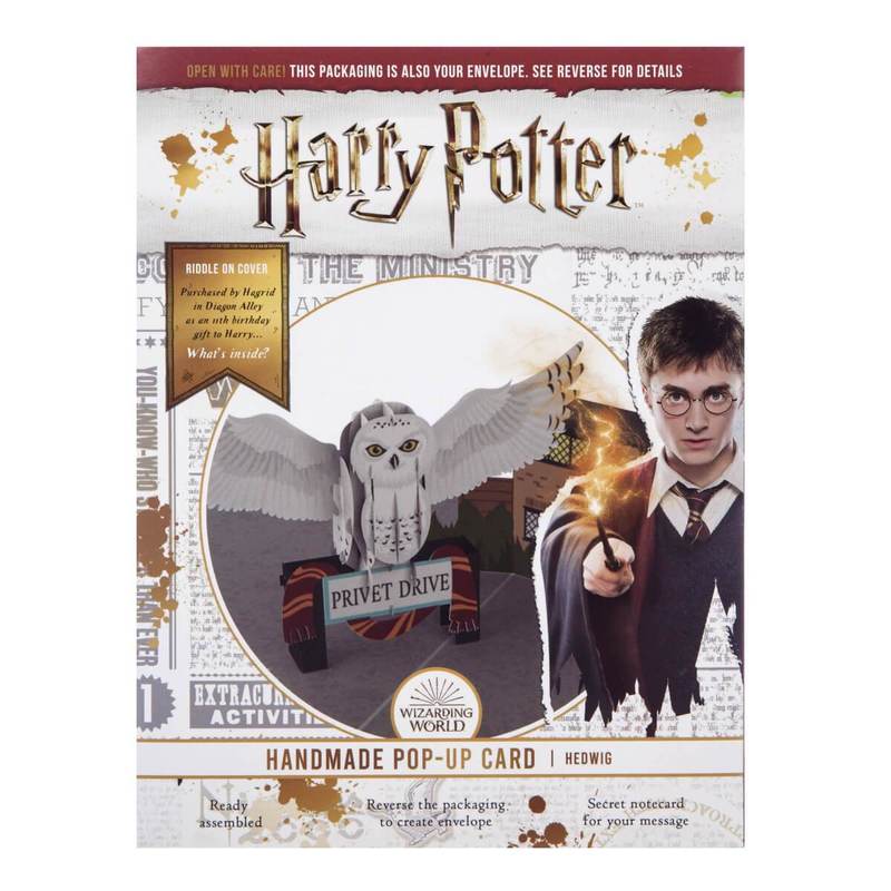 Harry Potter Hedwig Pop Up Card